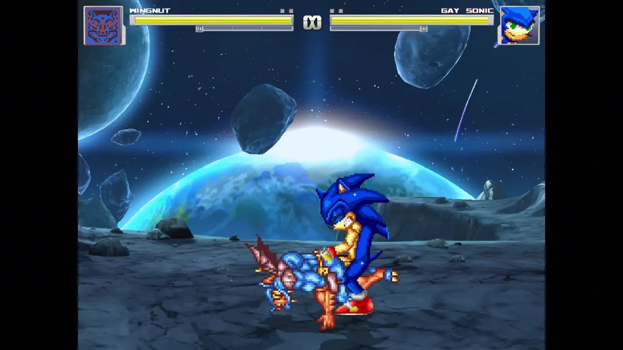 MUGEN Wingnut vs Sonic