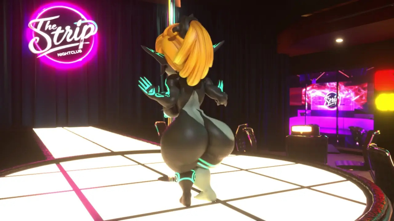 Midna on stage!