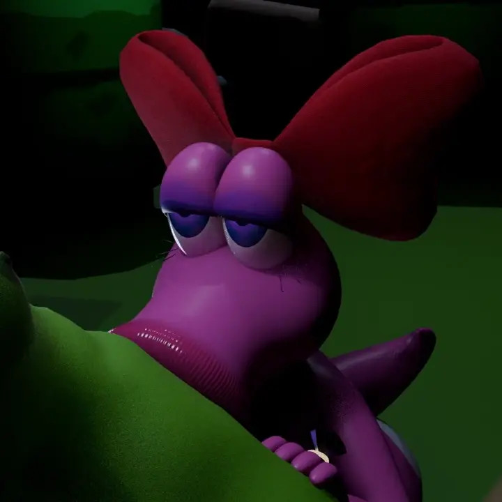 Birdo And A Piranha Plant