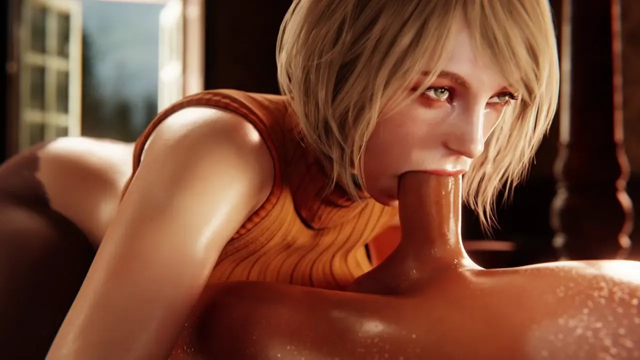 Ashley (RE4) Deepthroat [NO WM][Ajkj3D][4K60FPS]
