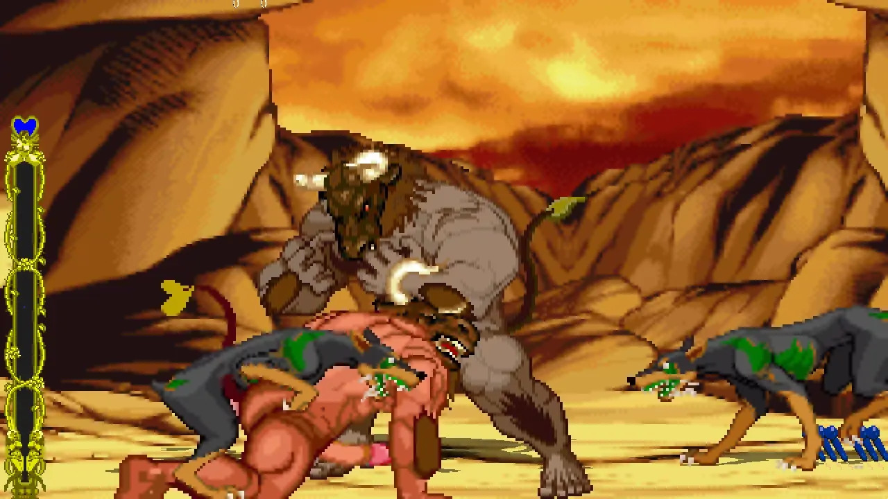 MUGEN Request#293: Zombies Fucks MinotaurX2
