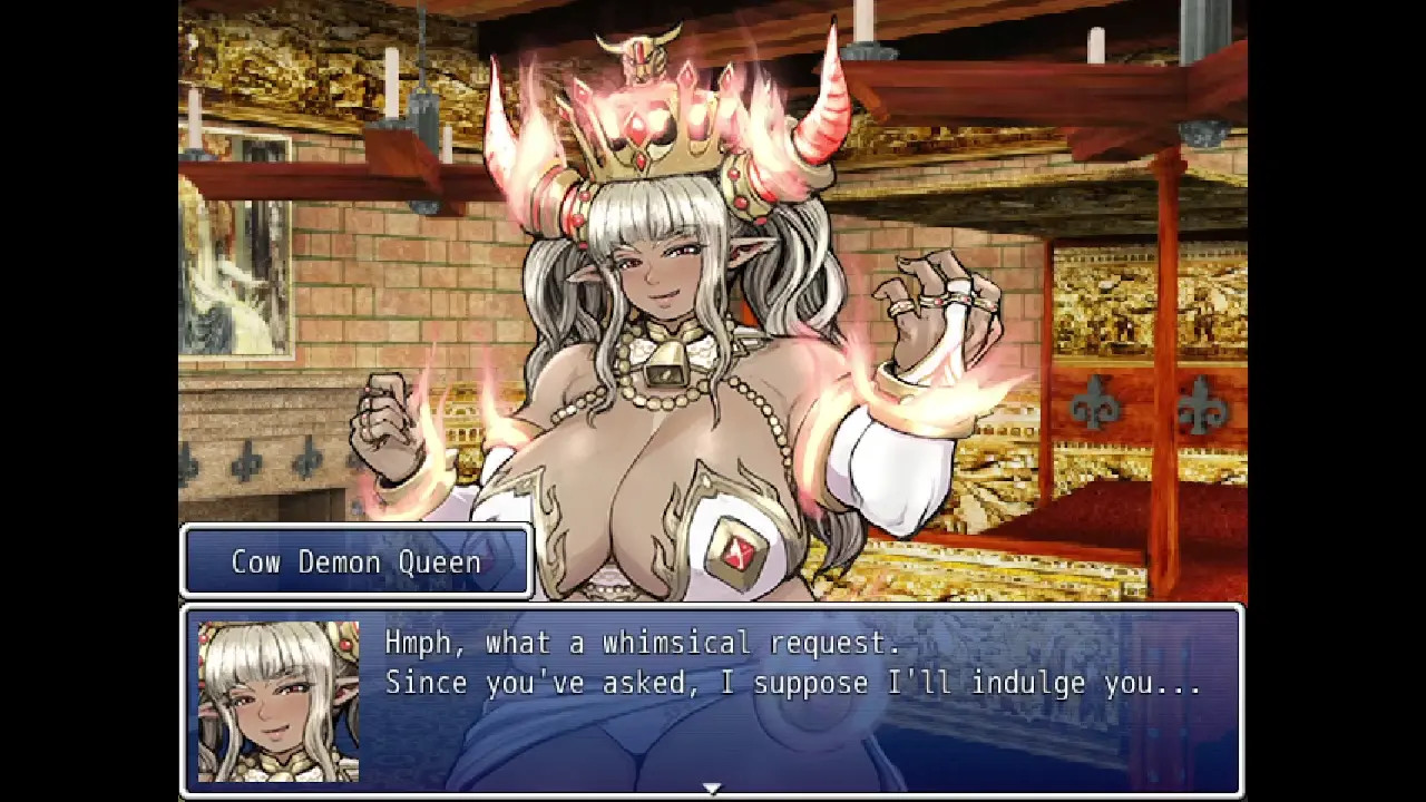Monster Girl Quest Paradox - Wrathful Cow Demon Queen