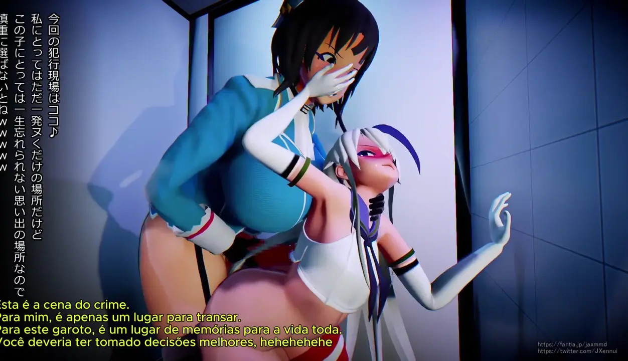 Futanari Hentai vid2 full - jaxmmd [Legendado Pt-Br]