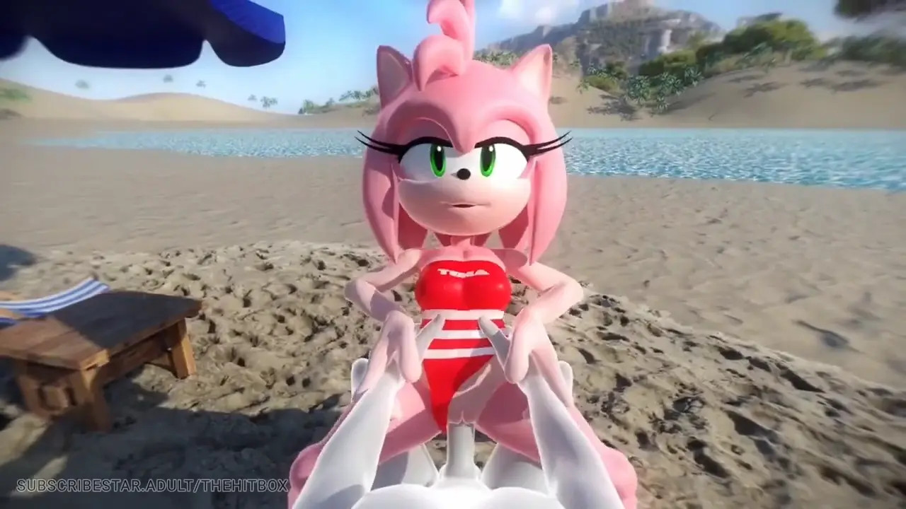 Amy's new swimsuit