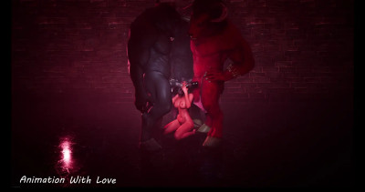 Succubus Inferno: Devilish Gangbang with 3 Minotaurs