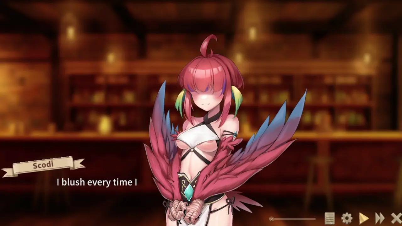 (IB) Shy girl?