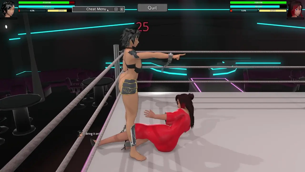 Anissa vs Sylvia HR2 tournament round 1