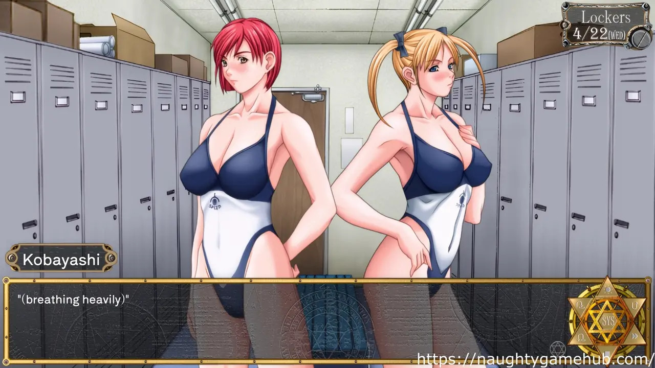 lesbian swim team Bible Black: La Noche de Walpurgis