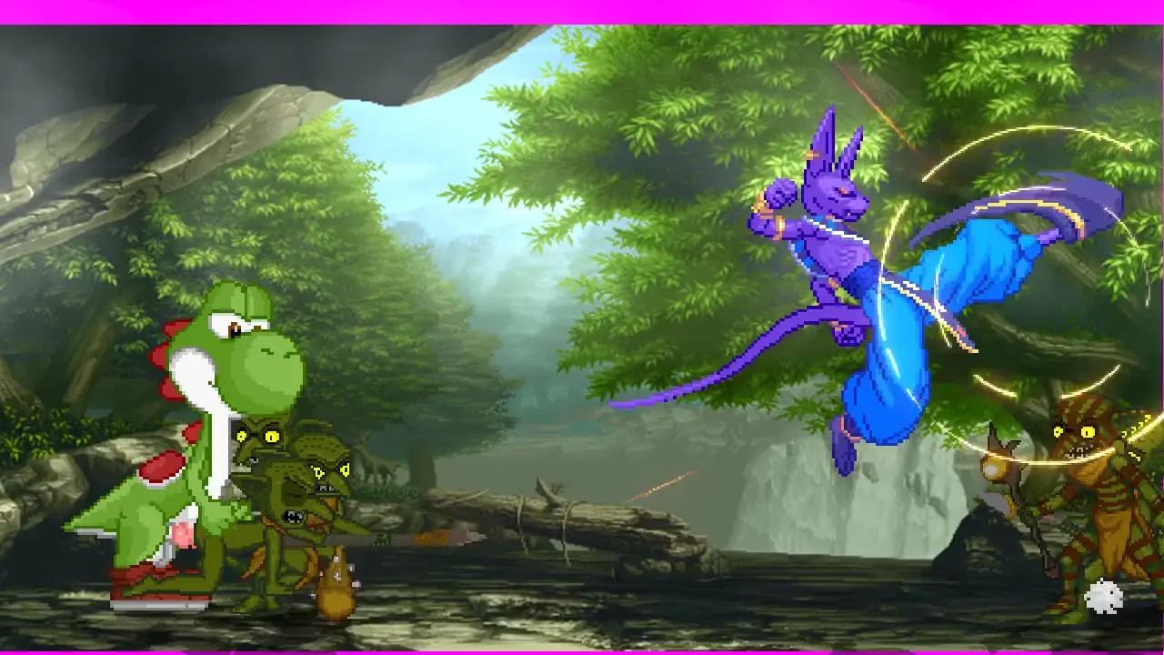 MUGEN Request#303: Lord Beerus & Yoshi X Goblin Party