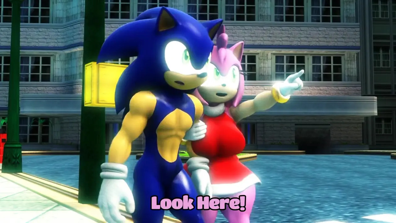 Amy Rose In Peril (Animation) [Kabalmystic]