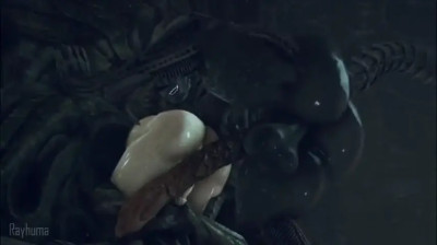 Futanari Xenomorph - Sound Edit