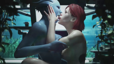 Shepard & Liara TS [Nude][Zmsfm][4K60FPS]