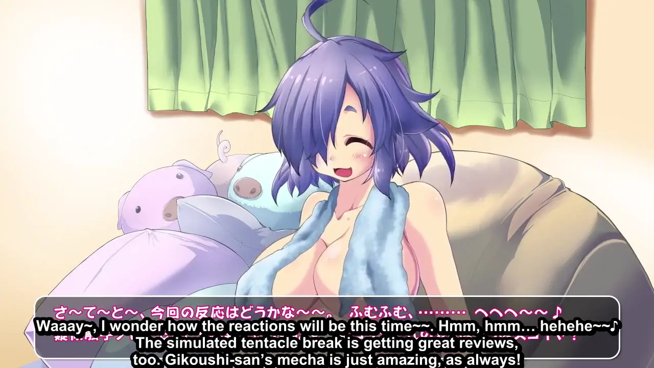 [KNOCKOUT] [ENG SUB] Hiyori-chan 2 Mechanical tentacle womb play in train