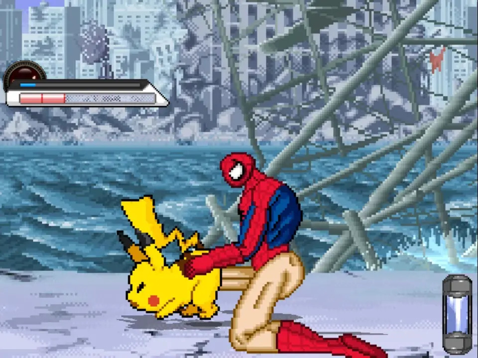 MUGEN Request#308: Everyone Fucks Pikachu 2