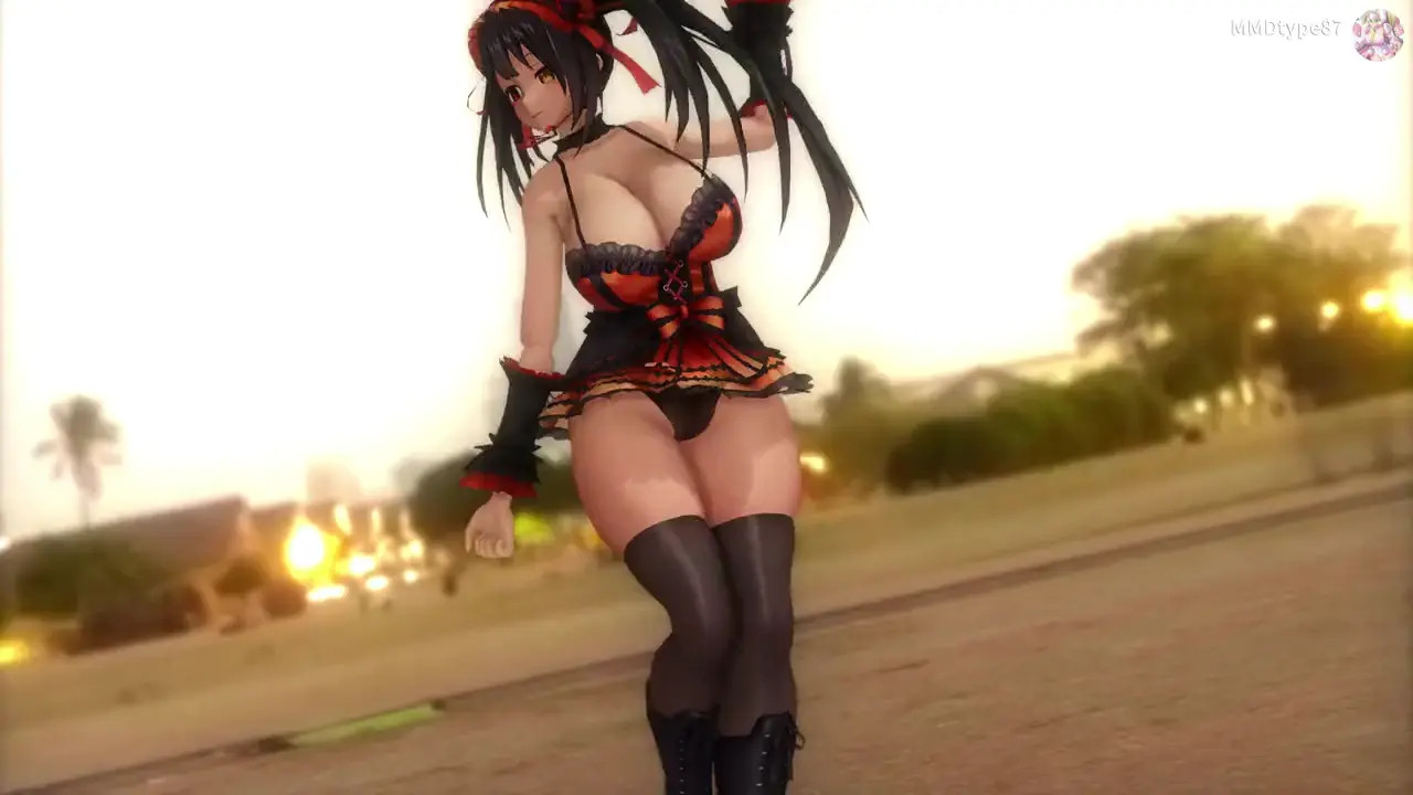 [MMD]Tokisaki Kurumi - Gokuraku Jodo