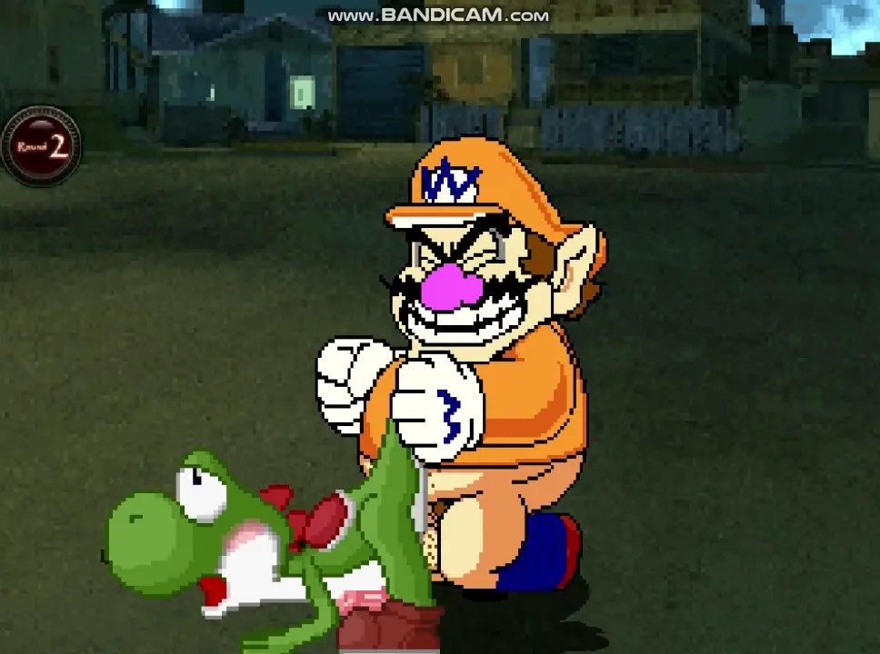 MUGEN - Wario fucks Yoshi