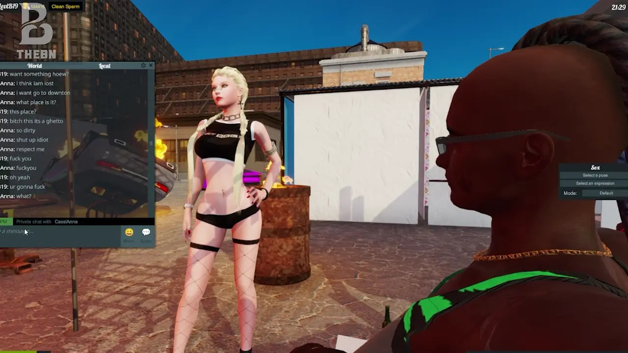 Wild Barbie on BBC troubles