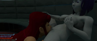 Tamaranean Intergalactic Lesson on Human Anatomy