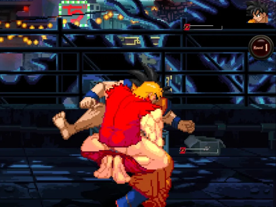 MUGEN Request#310: Ken Masters Fucks Son Goku