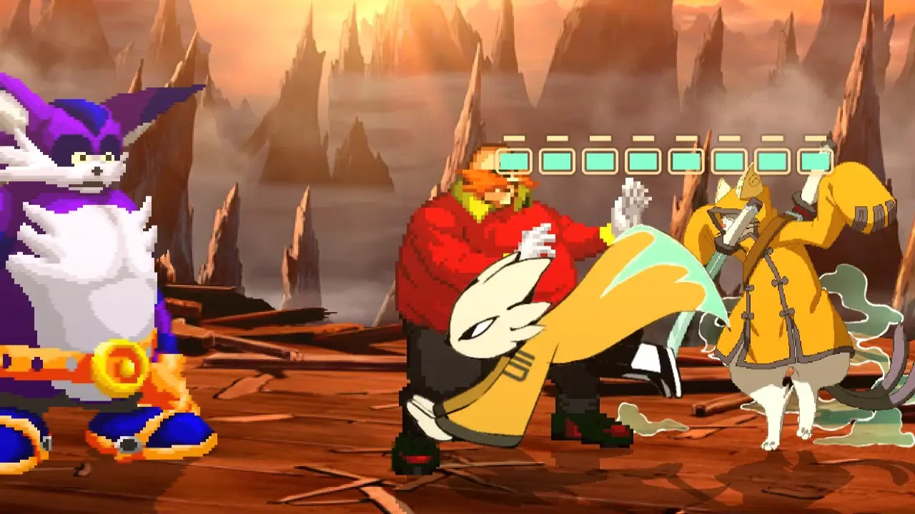 MUGEN Request#320: Big The Cat & Dr. Robotnik X Jubei & Yi