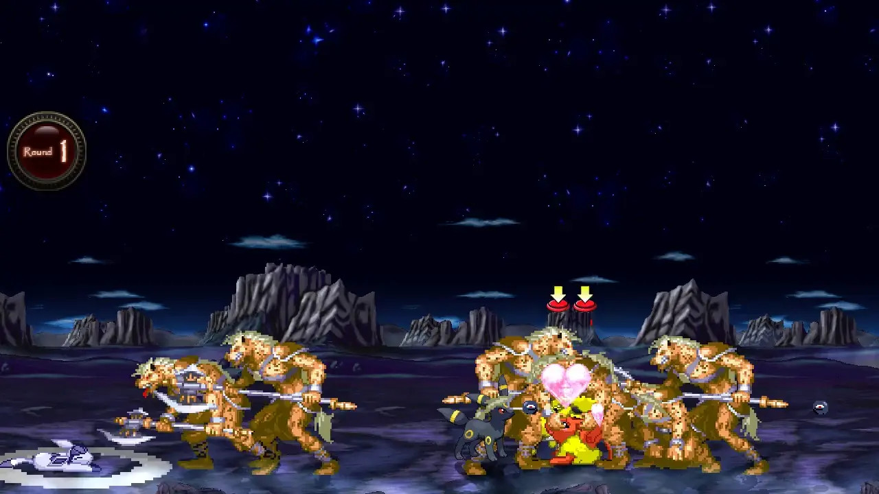 MUGEN Request#325: Hyper Gnoll Raid Fucks Eevee Evolutions