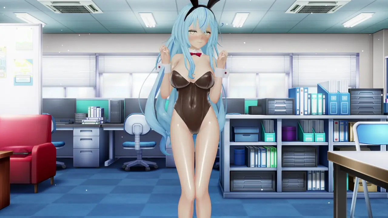 【MMD Hololive】Yukihana Lamy Helltaker request Hip-Swinging Dance