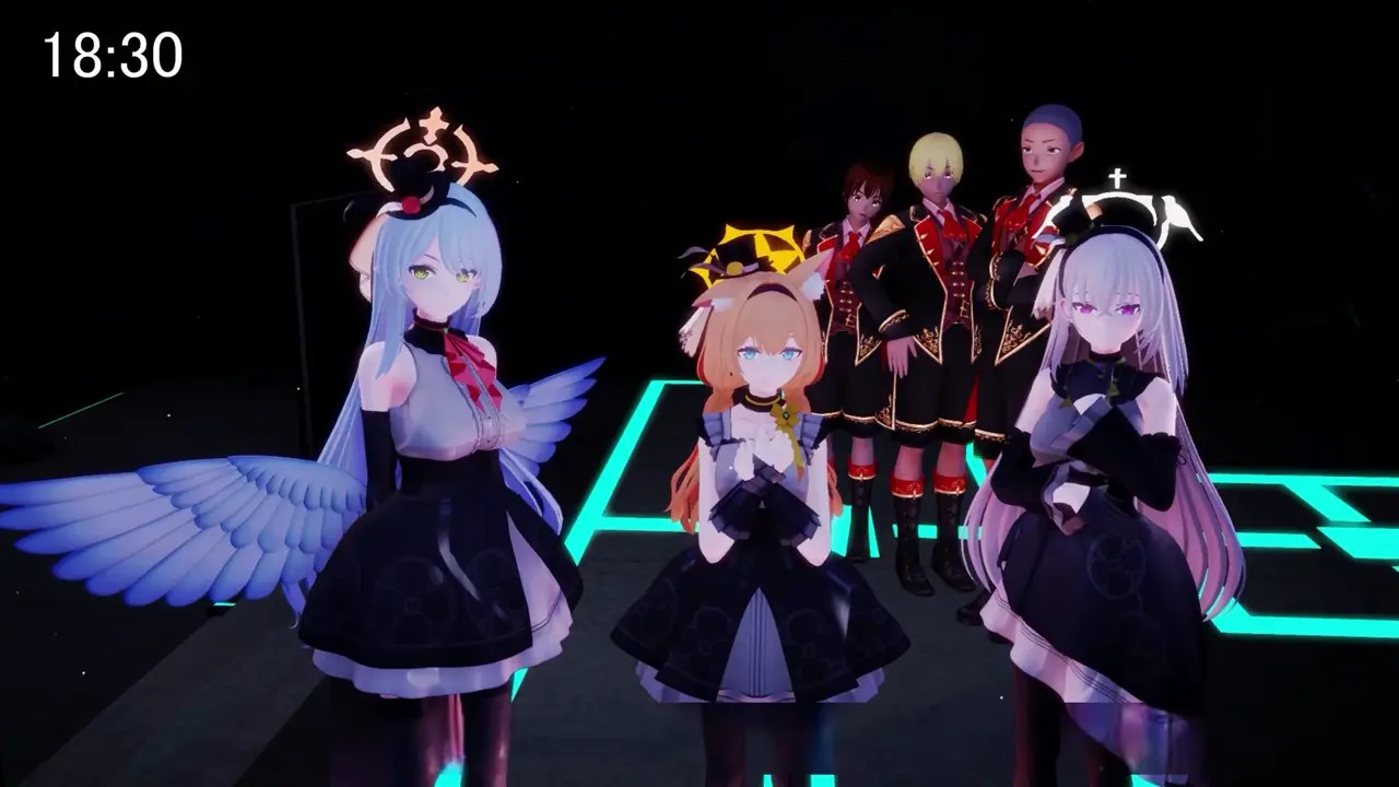[CN Sub][Poko mmd]Trinity Idol Cuckold Report Part 1_1080P