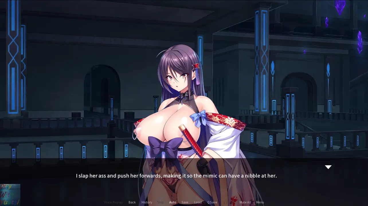 Ch3.The buxom swordswoman is broken! She has become a submissive onahole for men.
