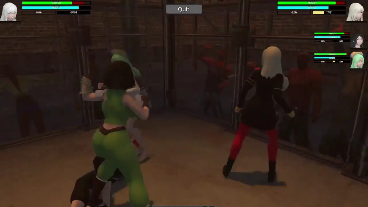 HRSL: Aika vs Noire, Edelgard and Rhea Street
