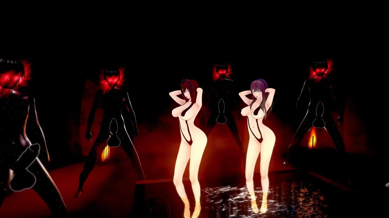 Kurokawa Akane & Saiki Himeka MMD