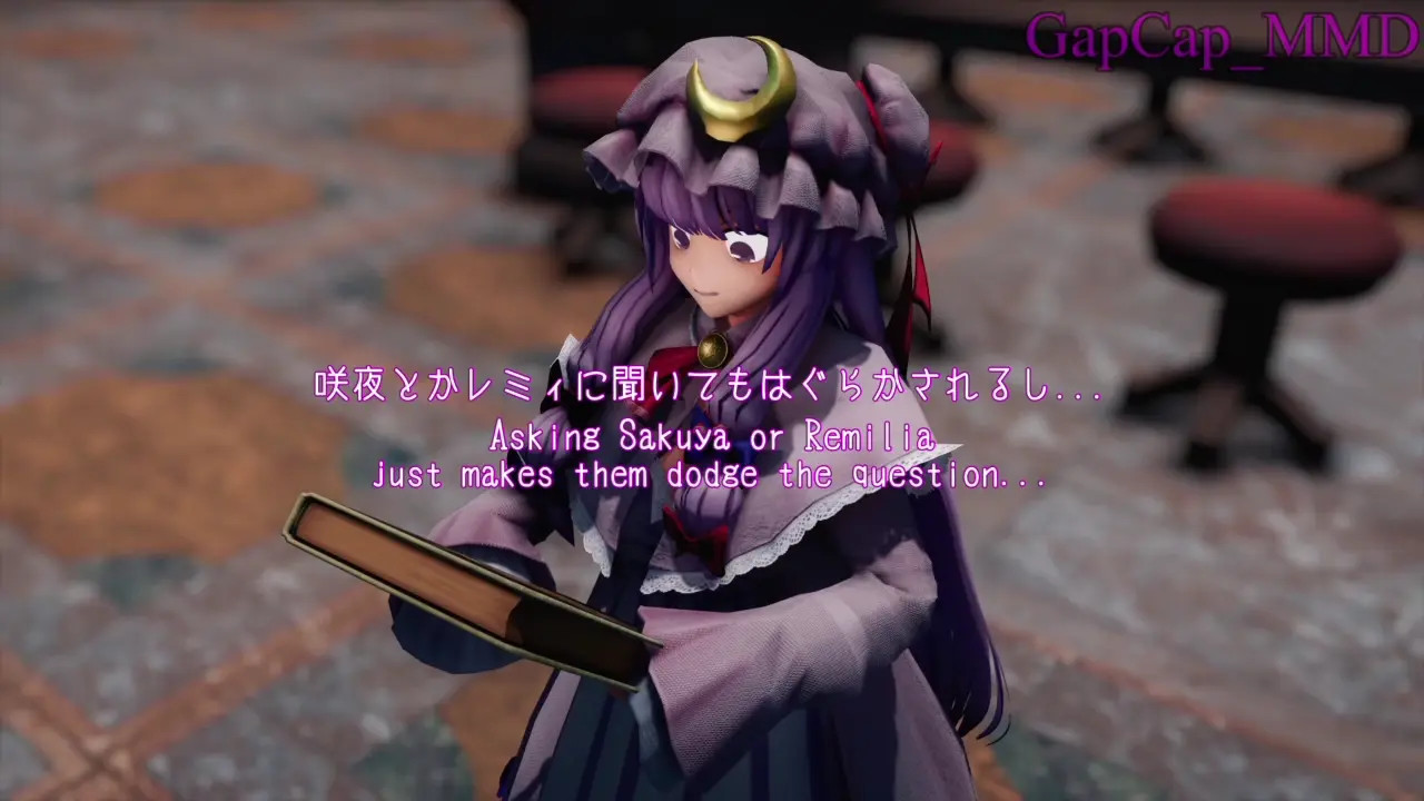 Sakuya makes Patchouli feel good with Flandre/[時間停止]咲夜がパチュリーをフランと一緒に気持ち良くしてあげるみたいです