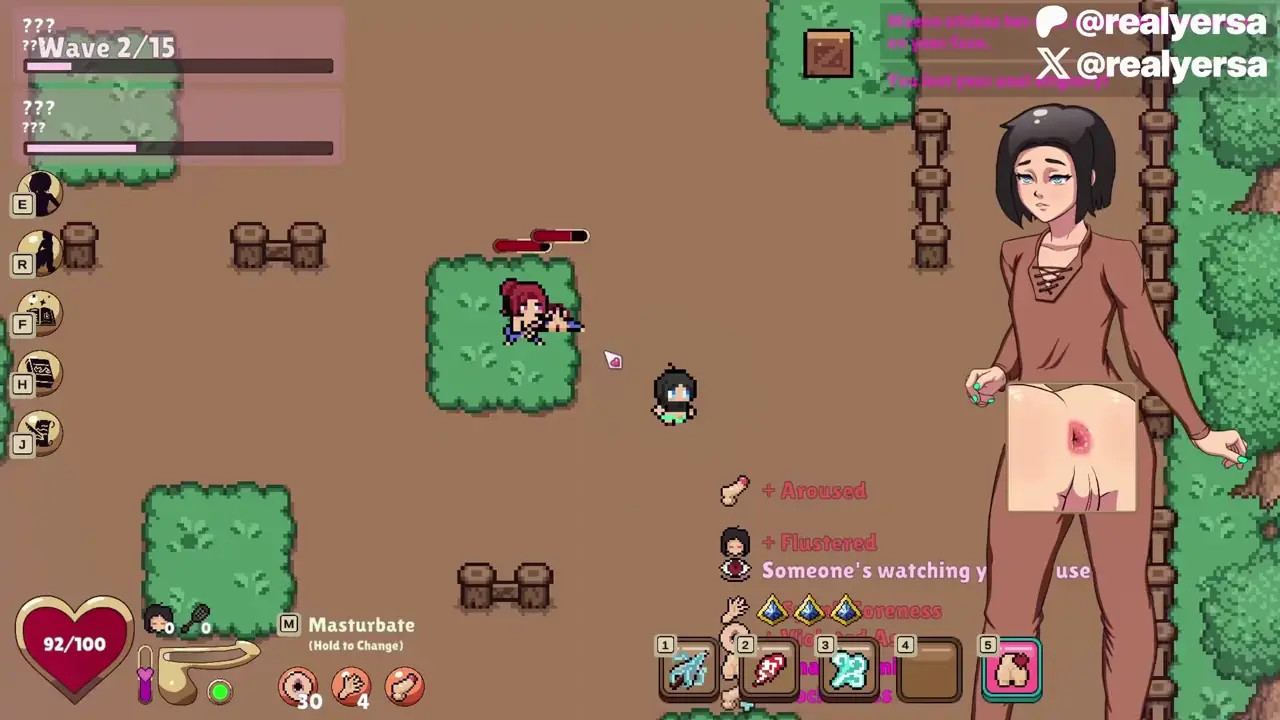 [Yersa] Femboy Survival - Gameplay