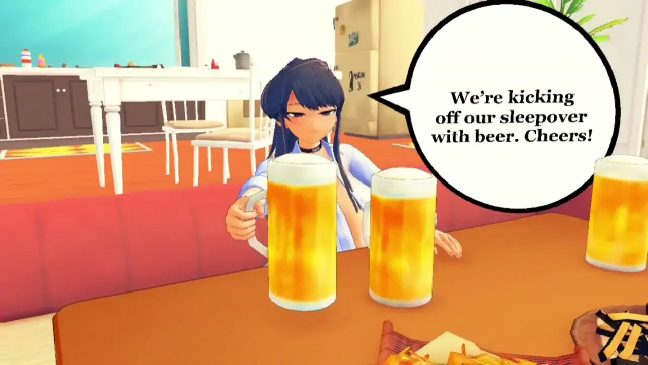 Komi's meet with yours friends