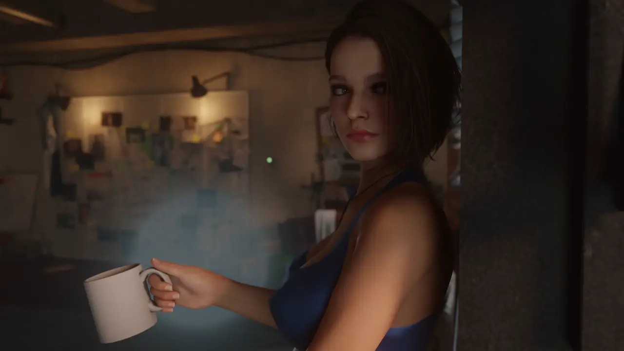 Naughty Jill Part 1 | SerahNSFWart
