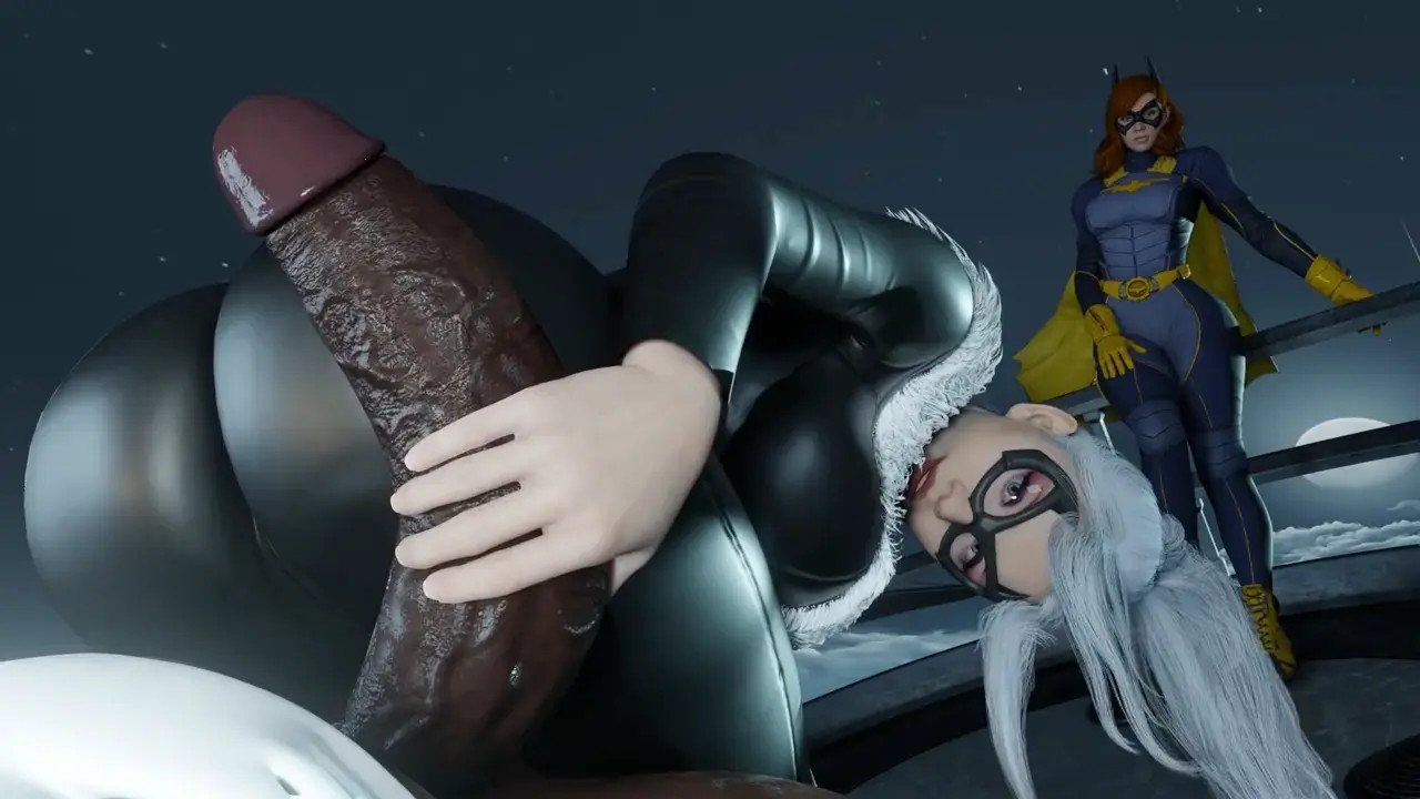 Black Cat Playing With BBC [POV] | SerahNSFWart