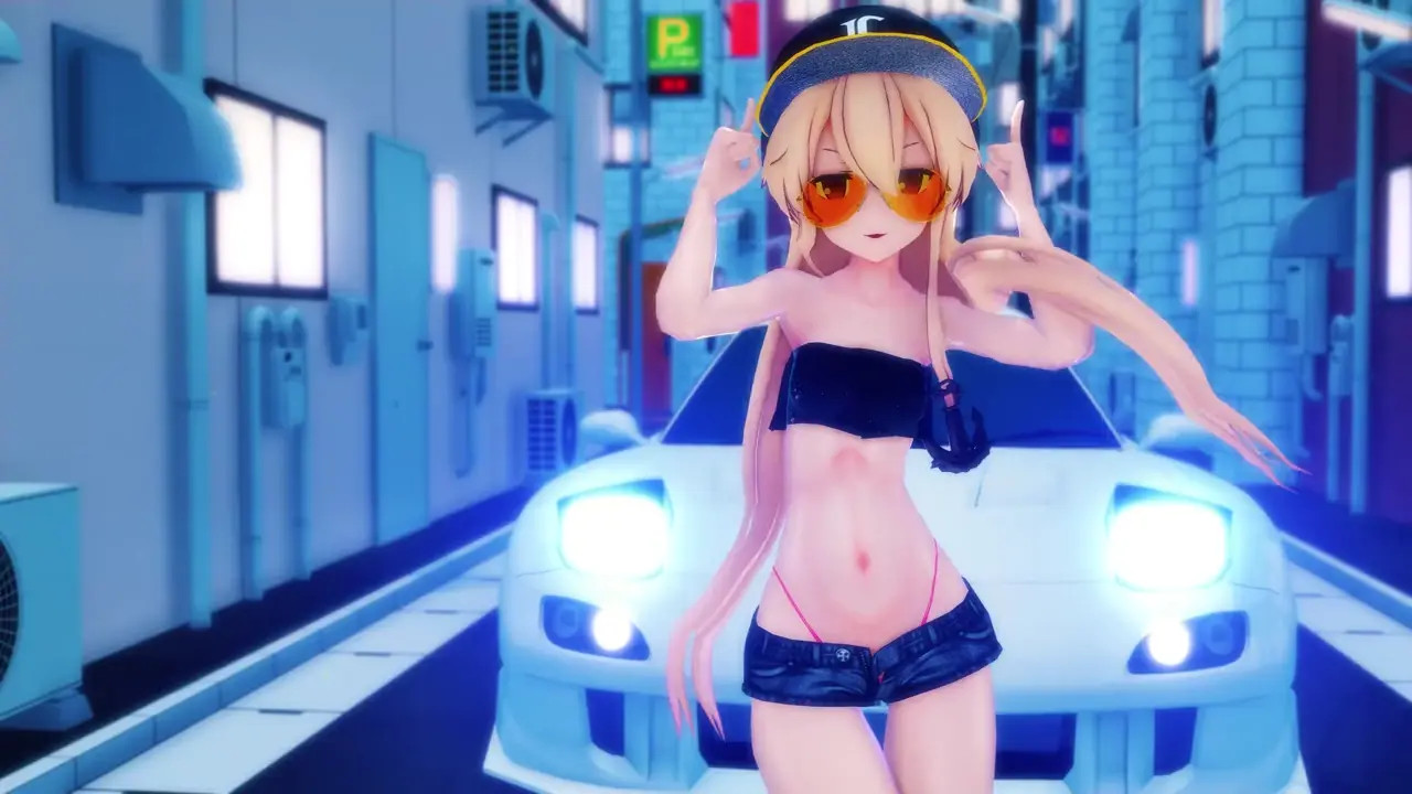 Shimakaze - Who Is She [MMD] Hamselvish