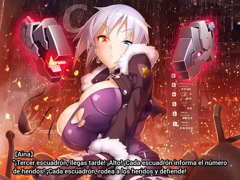 Sub español Taimanin Asagi Battle Arena | Buster Shooter Aina Winchester