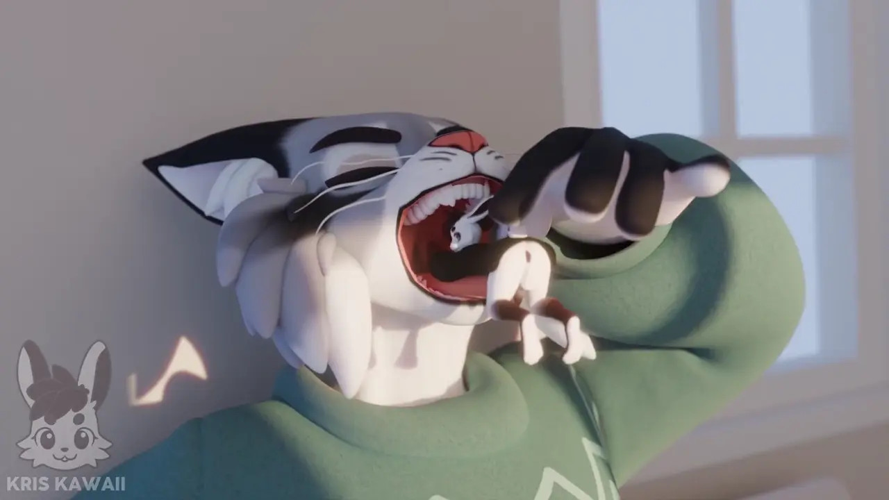 Oral vore by kriskawaii