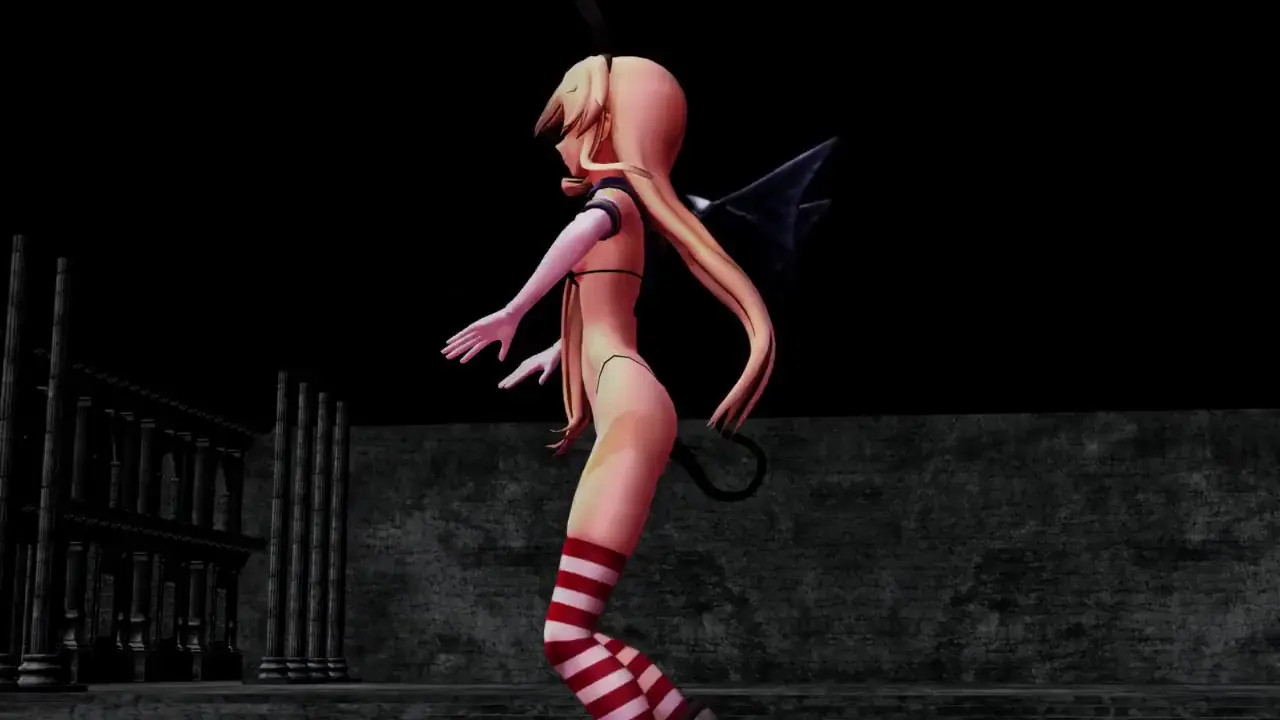 Shimakaze - Kyun! Vampire Girl [MMD R15] Phenix