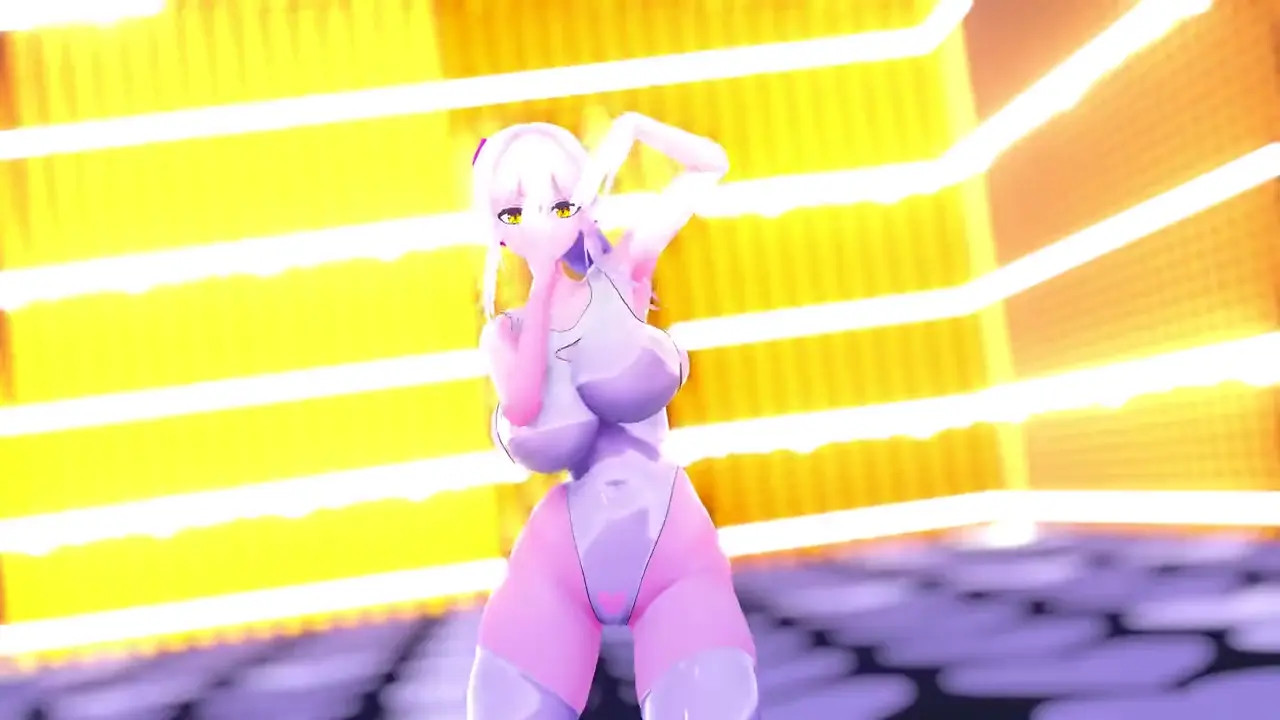 mikoto ＆ hime 　dance＆gallery (swimming race) [ブラン]