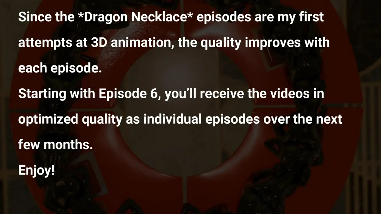 Dragon Necklace 1-5 (from old to new) [Shiny Moe]
