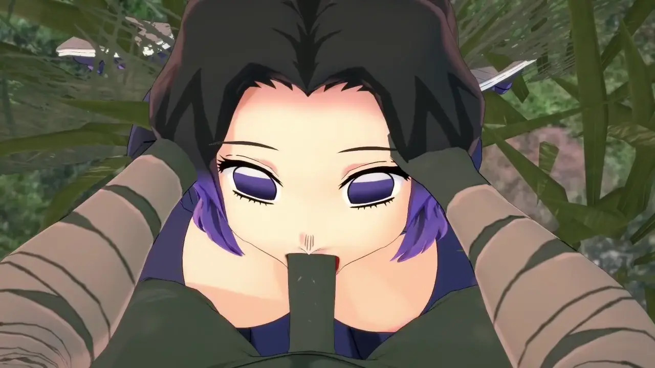 Shinobu blowjob