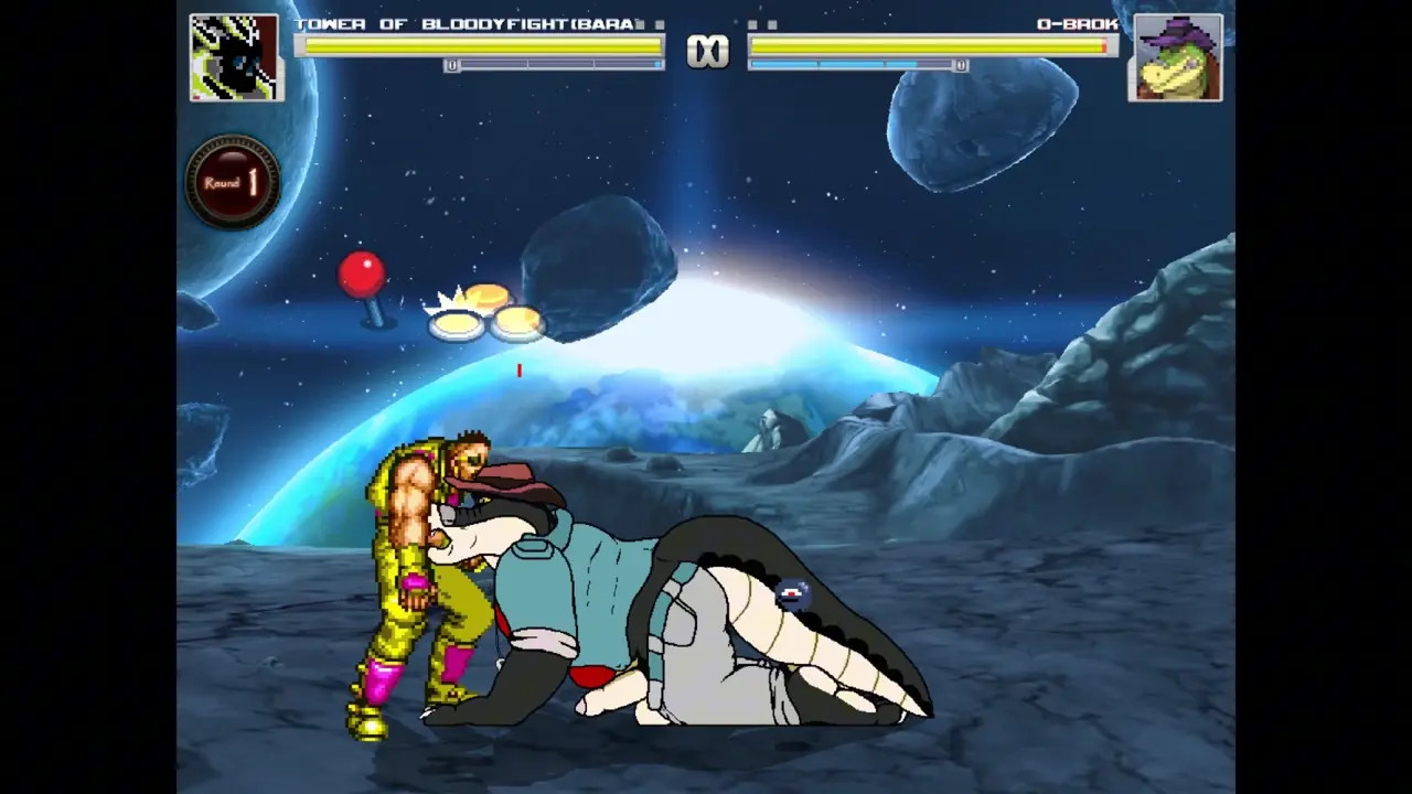 O-BROK sucks dick MUGEN