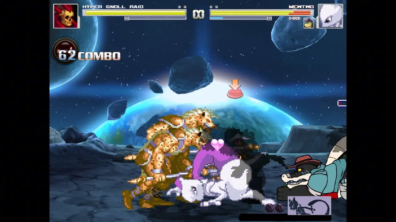 Mewtwo and O-BROK get fucked by gnolls