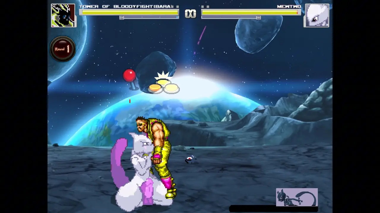 mewtwo sucking dick MUGEN