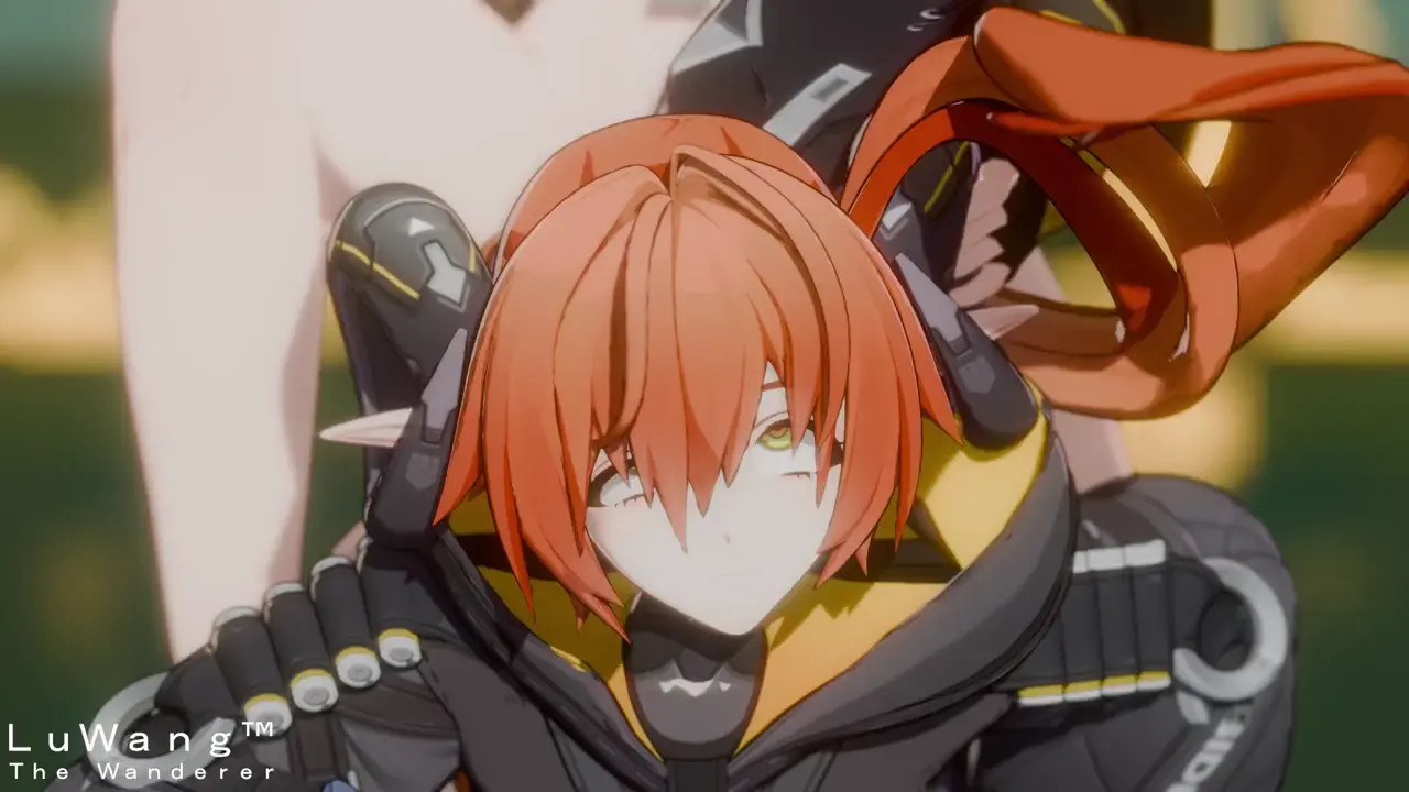 Orphie after training.