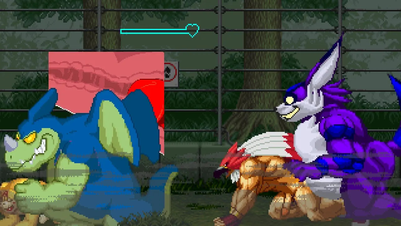 MUGEN Request#346: Manto Ace & Griffon Mask X Giran & Big The Cat