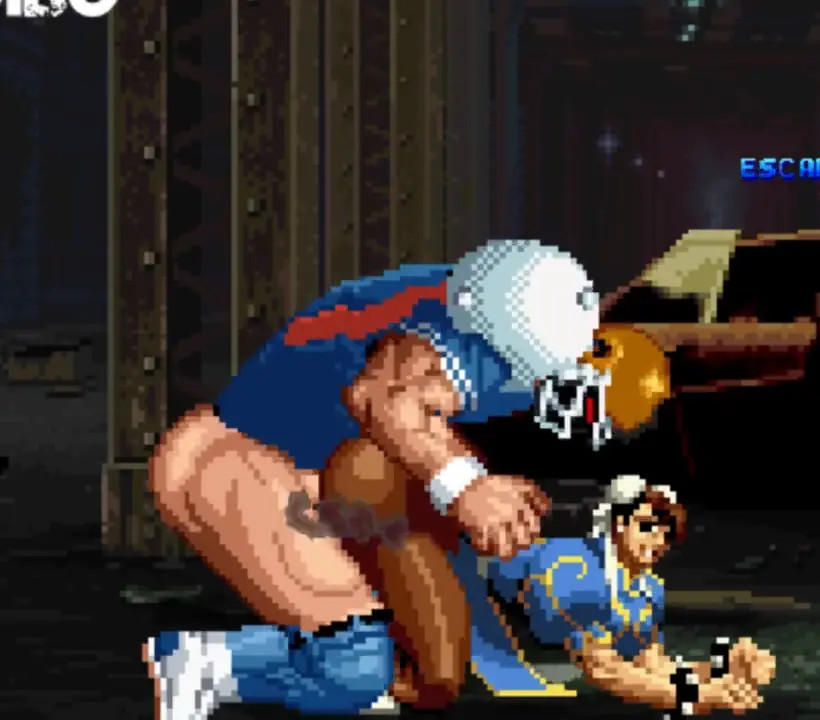 Brian Battle vs Chun-Li (Gettag)