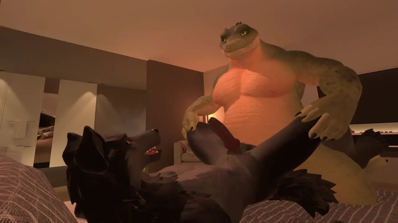 Anthro Heat VR Mode - Garret x Victor