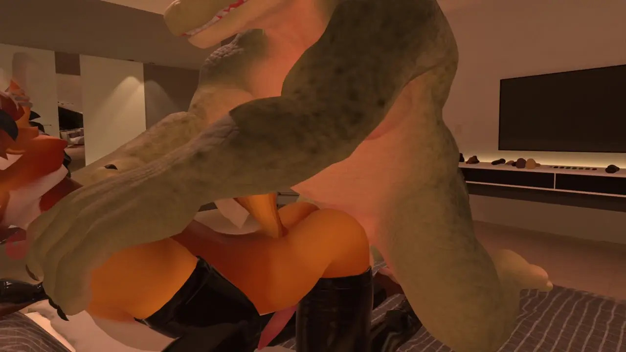 Anthro Heat VR Mode - Riley x Victor